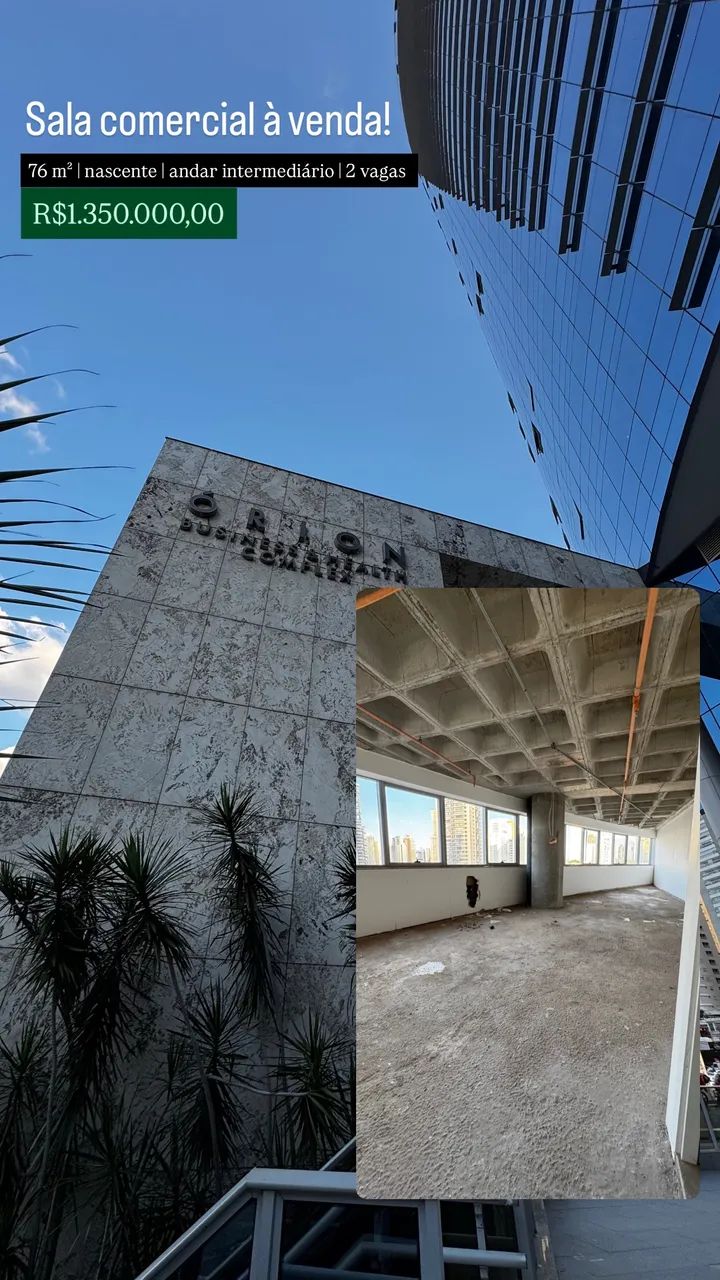Sala comercial à venda,Setor Marista,76 m², Goiânia, GO - Foto 2