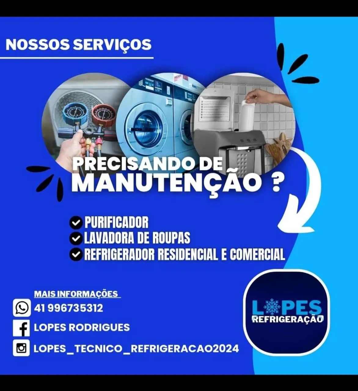 Conserto de geladeira 
