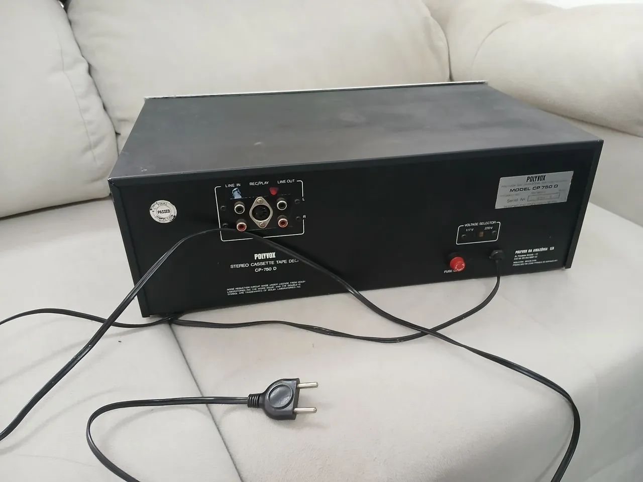 Tape Deck CP 750 D Polyvox - Foto 4