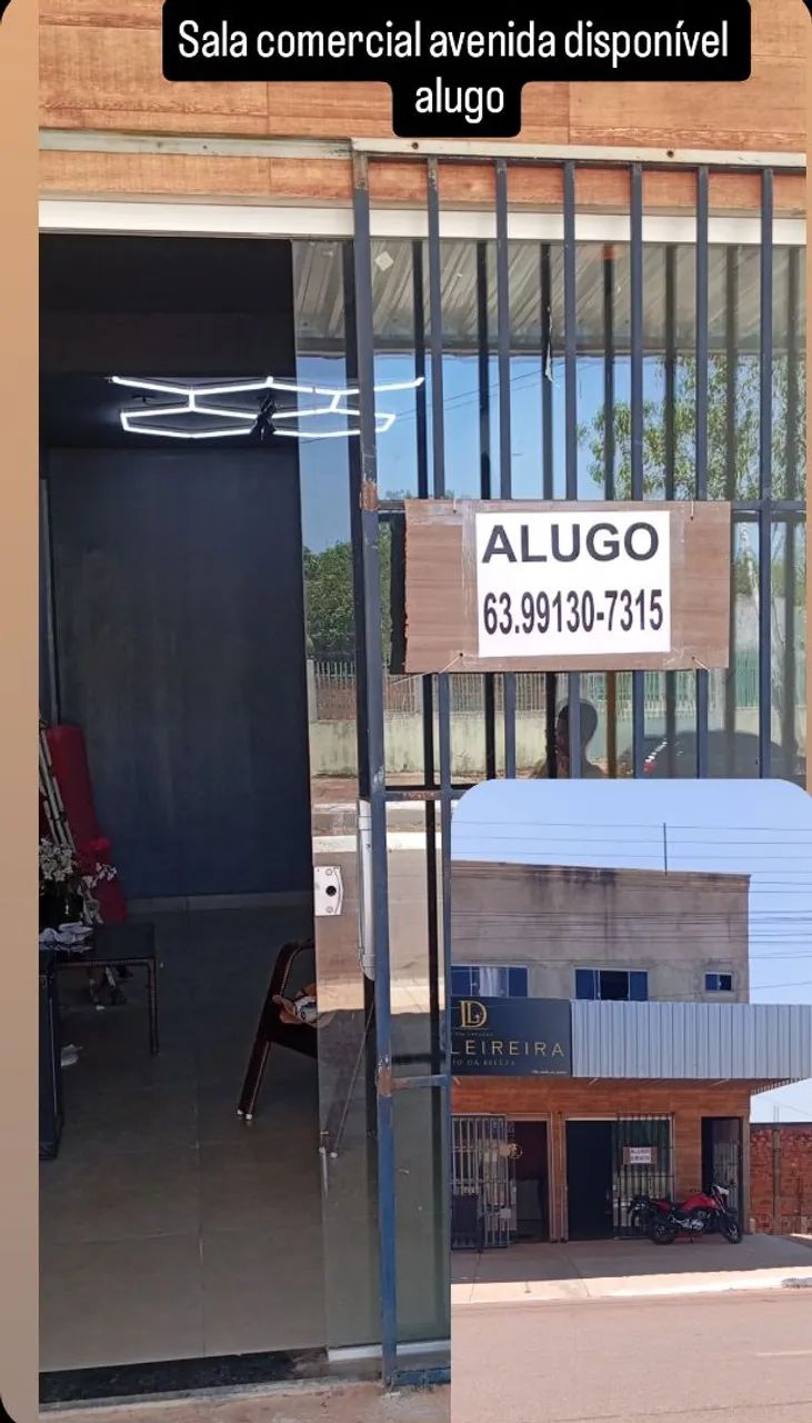 Alugo sala comercial avenida principal B aureny 4 