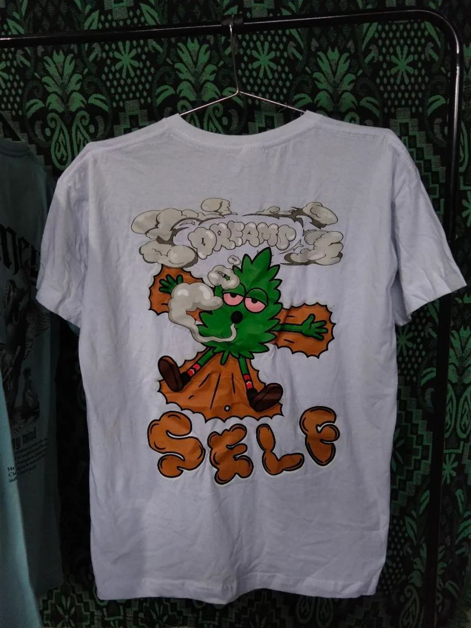 Camisas tecido Premium estampada nas costas - Foto 4
