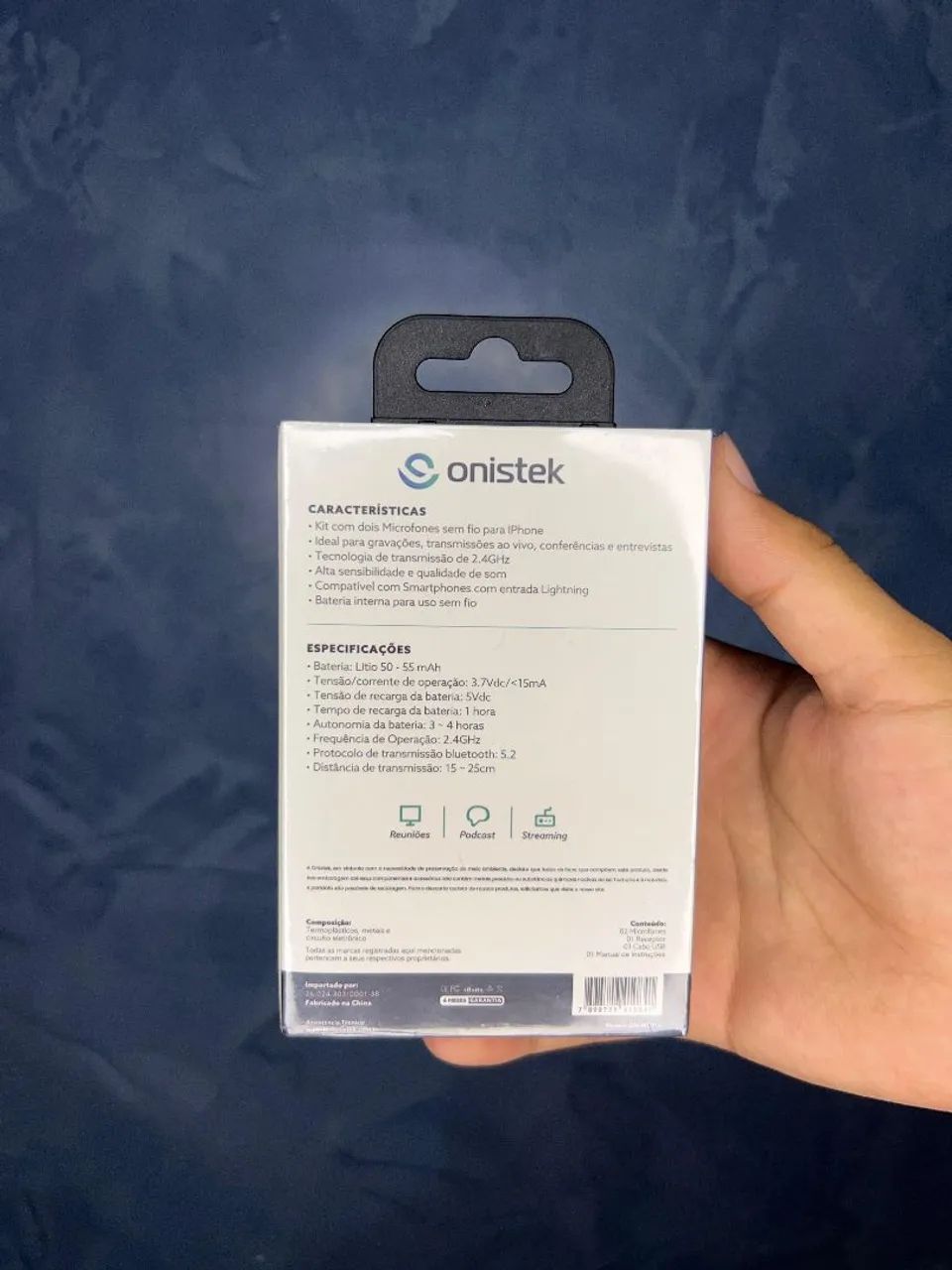 Kit 2 microfones lapela 441992569936291843