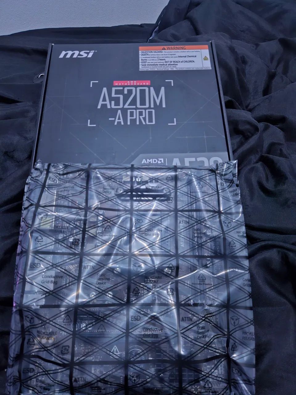 Placa mae a520m a pro MSI (LACRADA, NUNCA USADA) - Foto 4