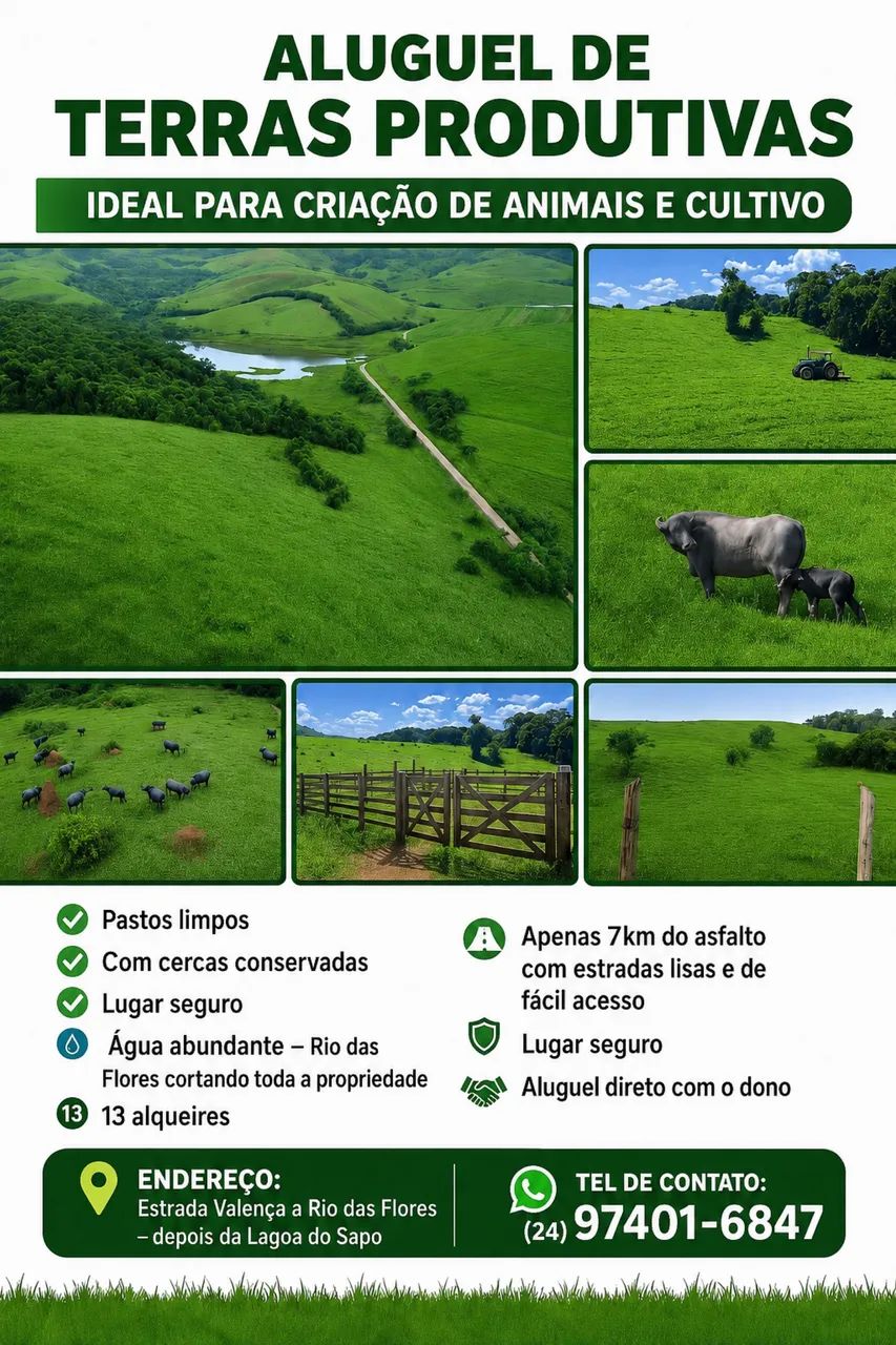Alugo sítio Valença