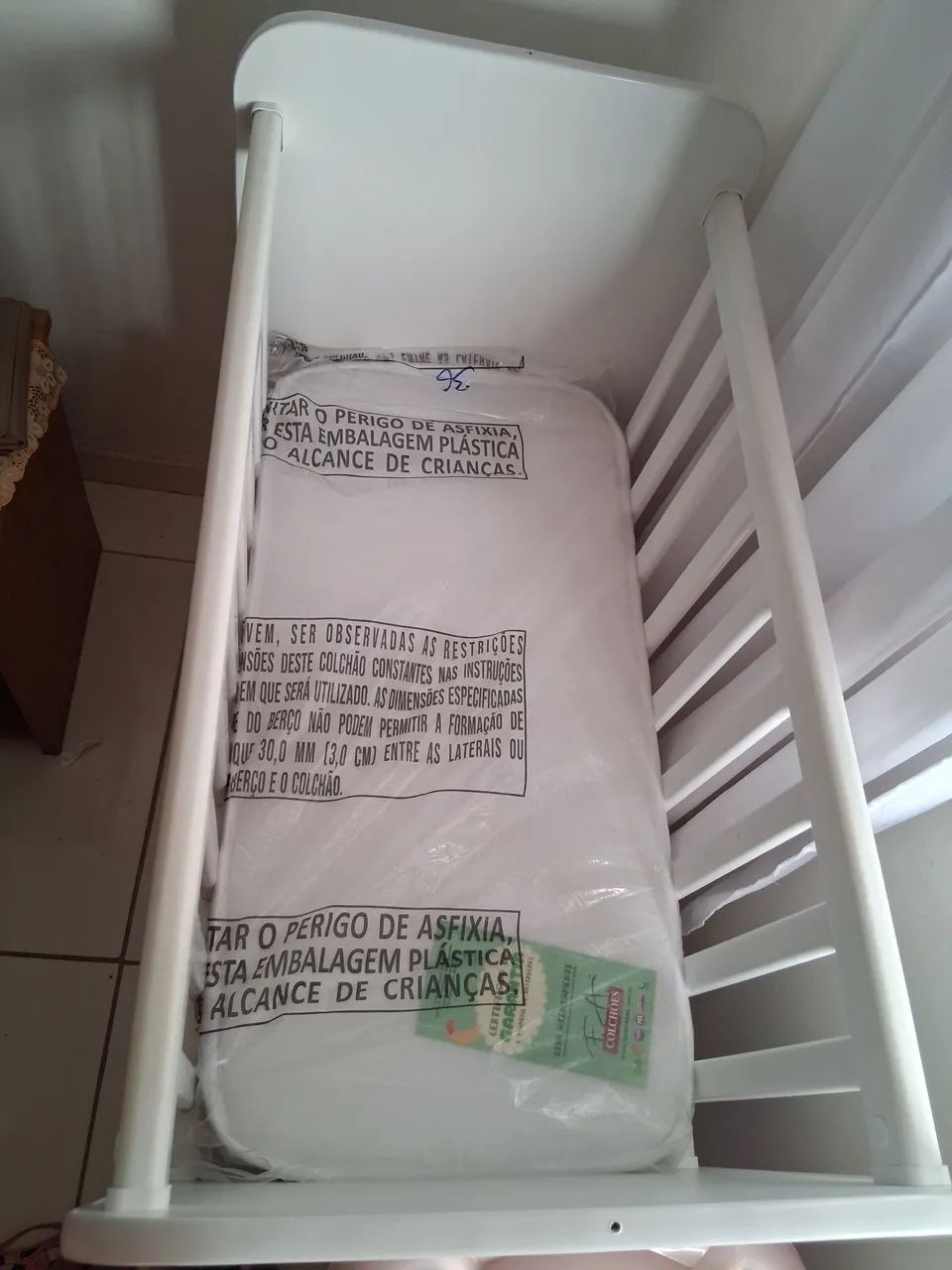 Mini berço novo. Comprei novo e não usei.  - Foto 2