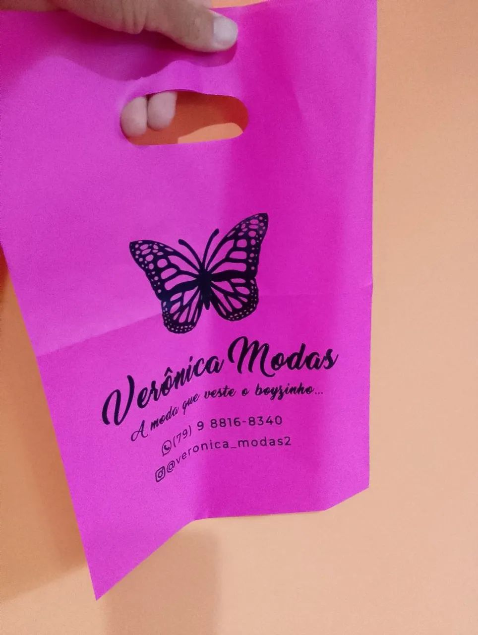Sacolas plásticas personalizadas  com logomarca , - Foto 3