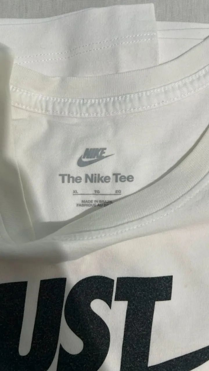 camiseta nike just do it branca  - Foto 3