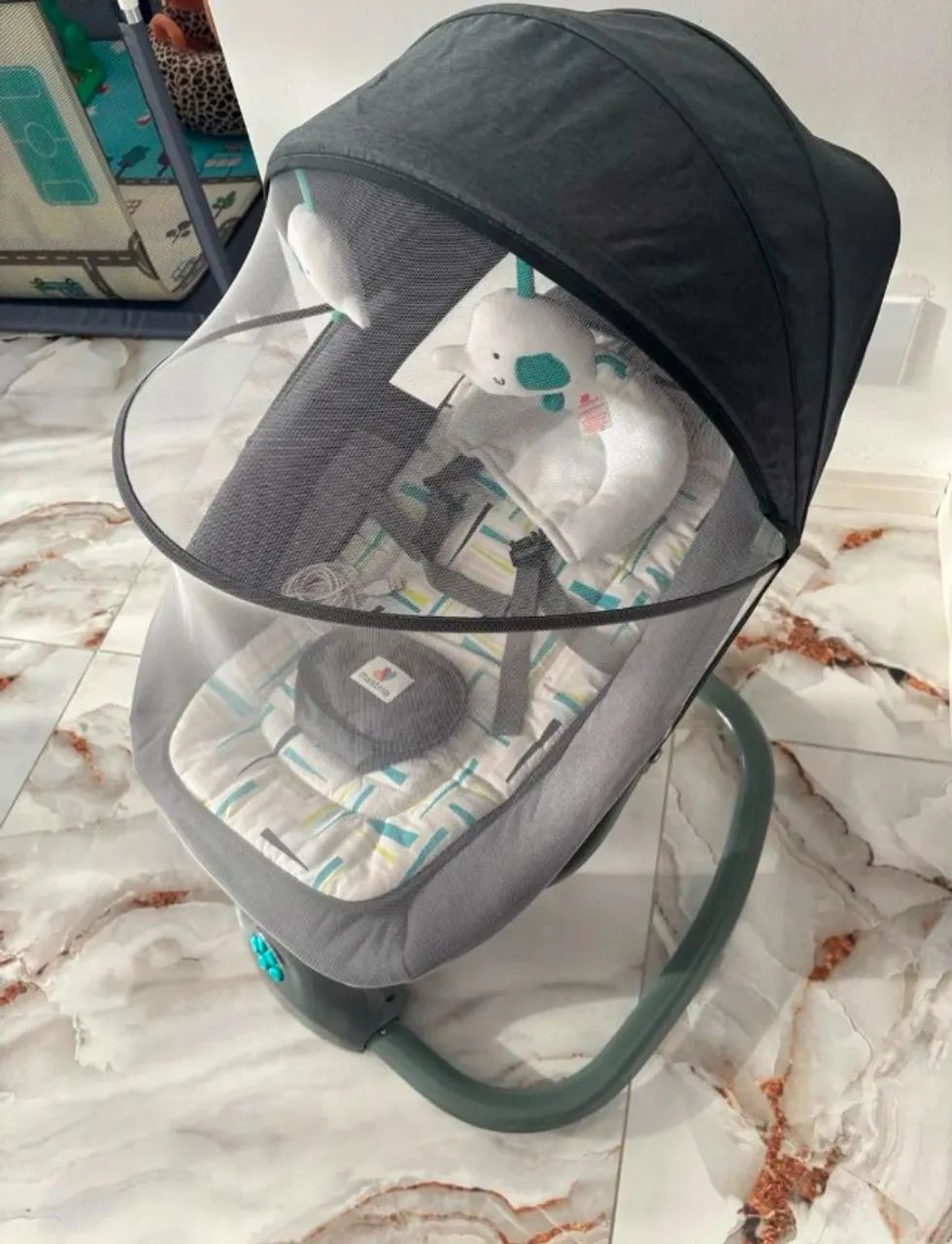 Cadeira balanço e descanso para bebe Mastela