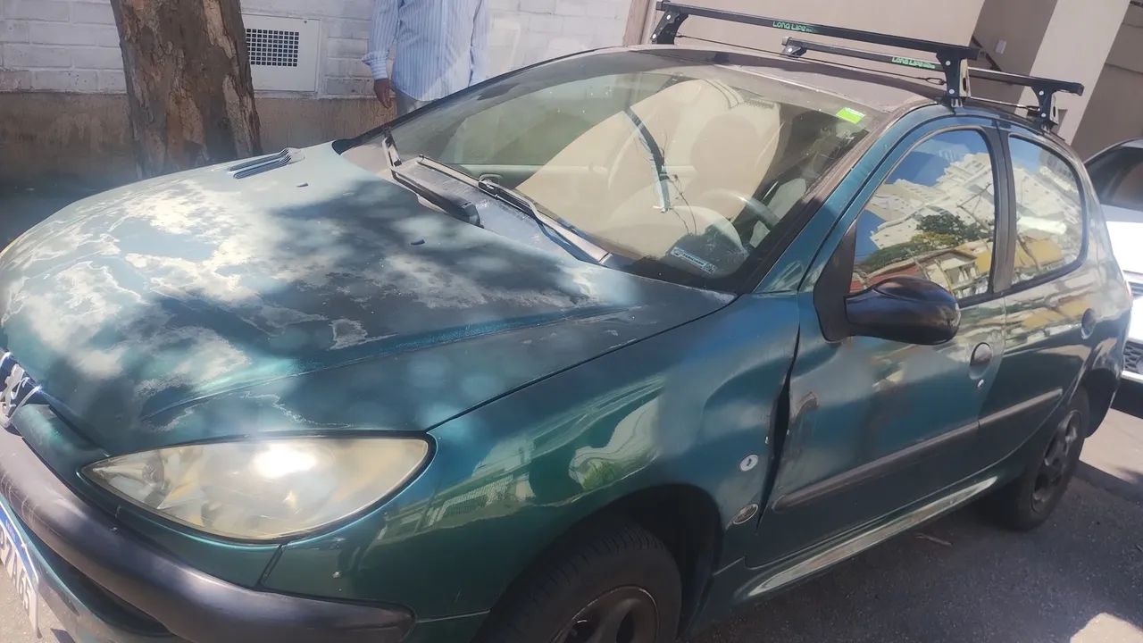 Peugeot verde  4 portas ano 2000 2001  - Foto 4