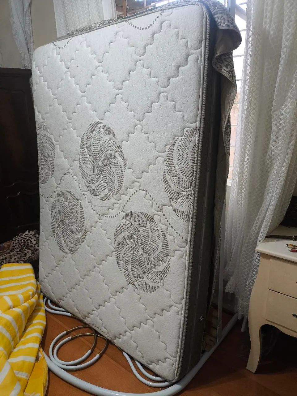 Colchão Ecoflex + Cama tubular