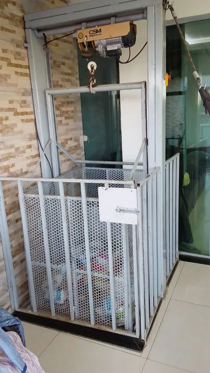 Motor e elevador 