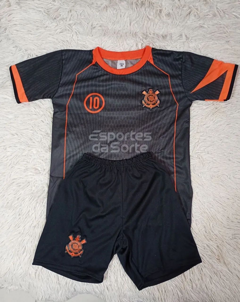 Conjunto Infantil do Corinthians 