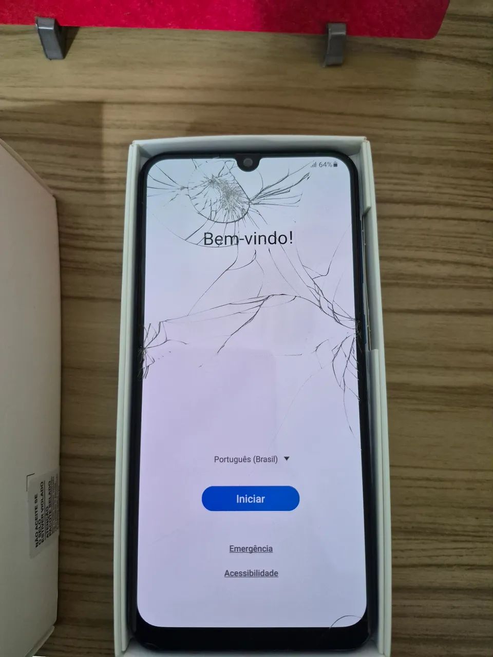 Samsung A50 tela quebrada - Foto 5