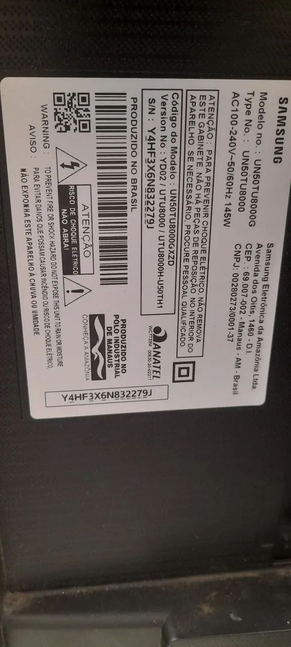 TtV  SAMSUNG  SMART 50 POLEGADAS  - Foto 3
