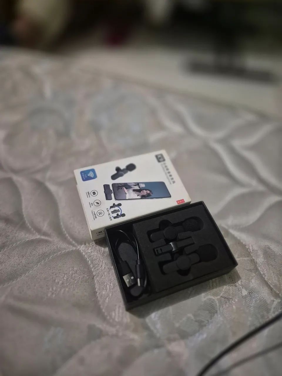 ? Microfone Sem Fio de Lapela - Excelente Qualidade de Áudio para Celular - Foto 3