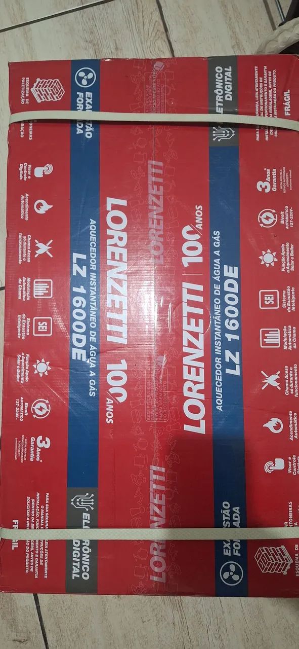 Aquecedor à gás Lorenzetti  - Foto 4