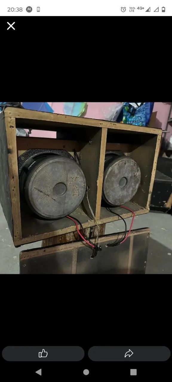 Médio grave da qvs 8 polegadas 400 RMS  - Foto 4