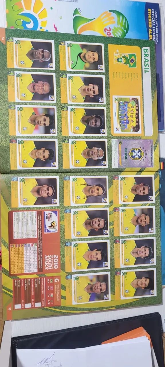 Álbuns da Copa 06-10 e 14 Completos