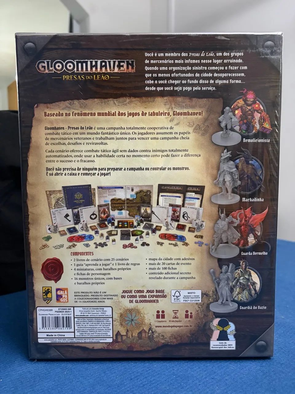 Gloomhaven Presas do Leão - Jogo de Tabuleiro  - Foto 2