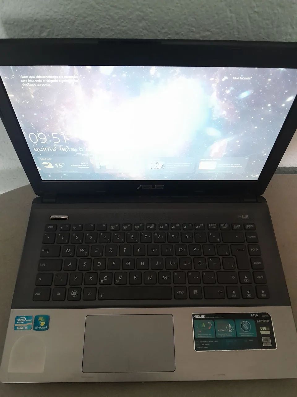 ASUS A45A NOTEBOOK - Foto 2