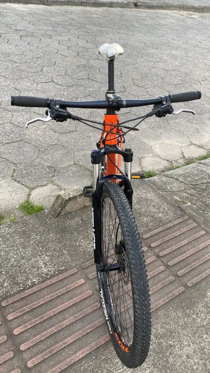 Bike aro 29 revisada pronta pra uso  - Foto 2