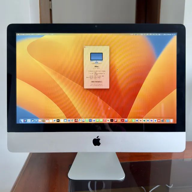 iMac 21,5" / SSD 500GB / 8GB (expansível 32GB)