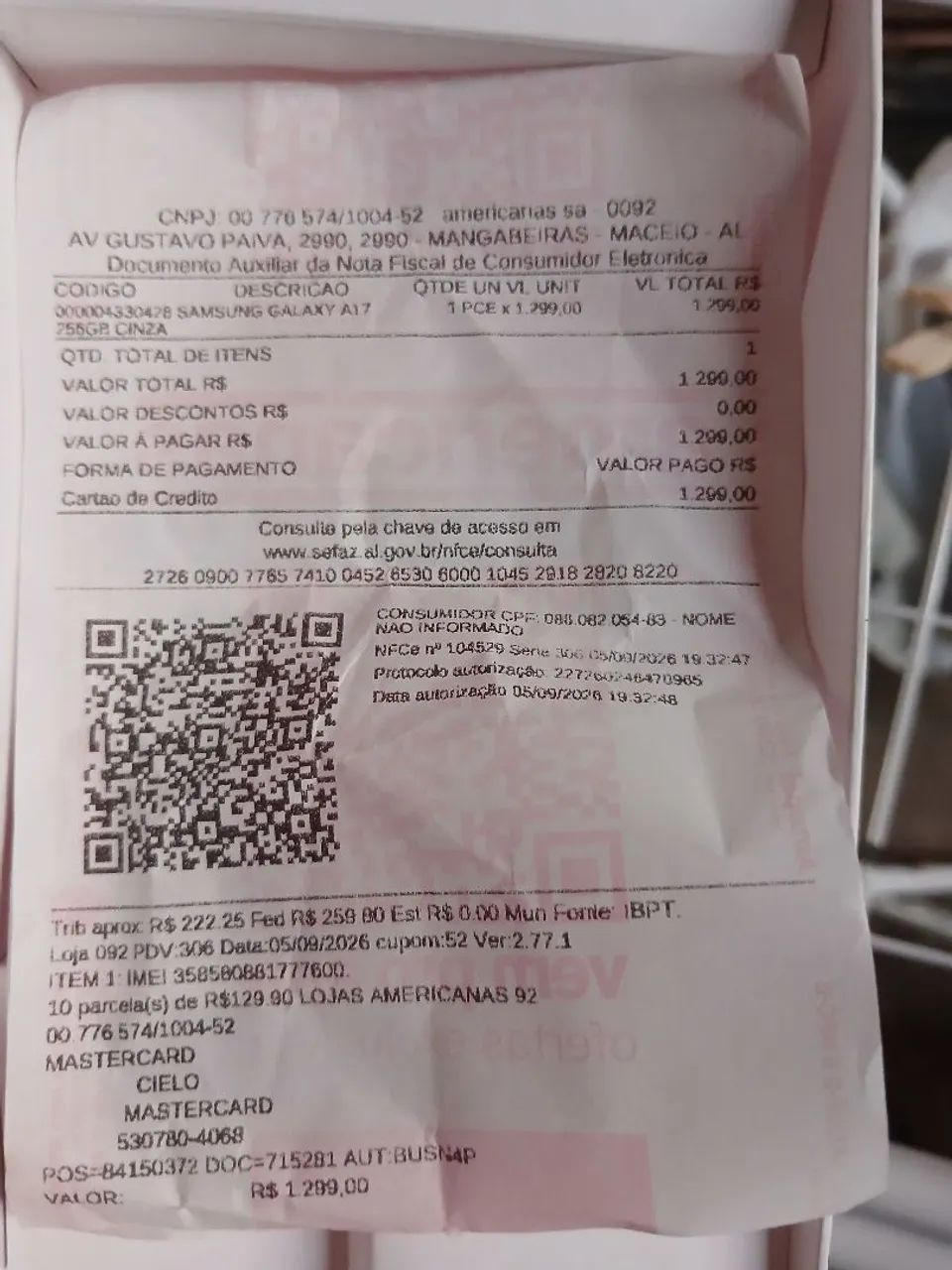 Galaxy a17 estado de novo - Foto 3