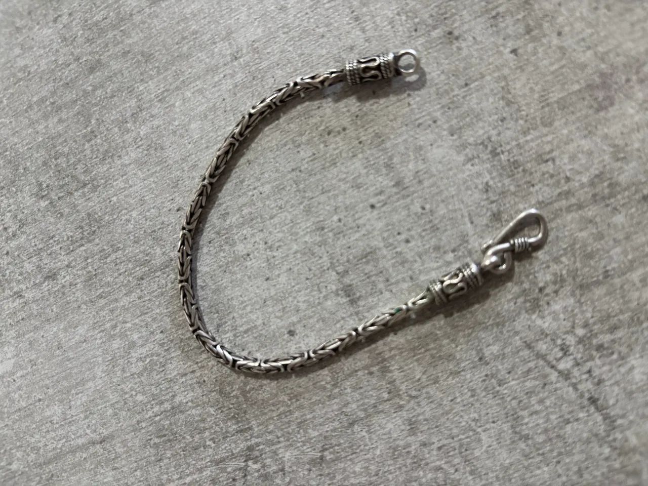 Pulseira de prata bali