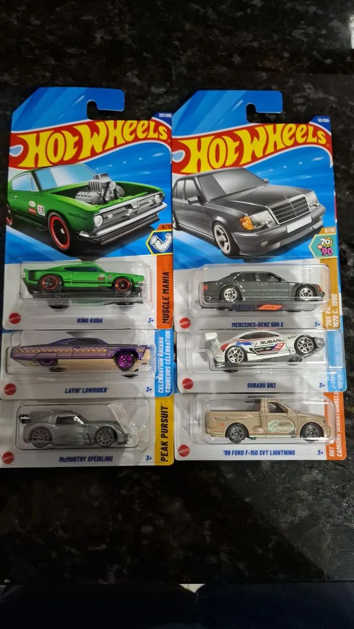 Hot Wheels MUSCLE CAR 6個　まとめ売り Coleção com 6 miniaturas hot wheels - Brinquedos e Jogos - Vila