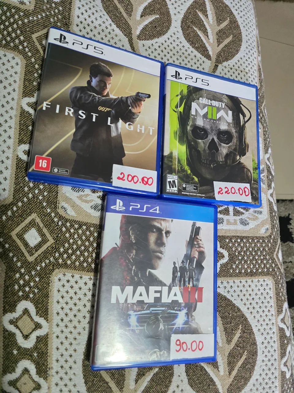 Jogos  de ps5 e ps4  preço variado 