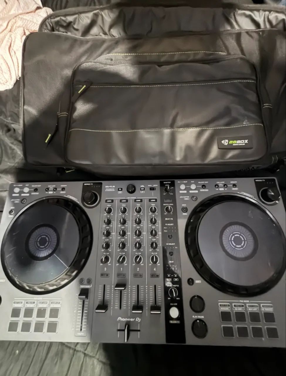 DDJ-FLX6-GT + Bag Premium + Caixa Original (Impecável