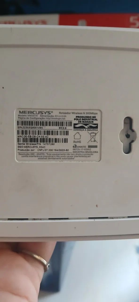 Roteador Wireless 300 Mbps UR 01 IBURA - Foto 4
