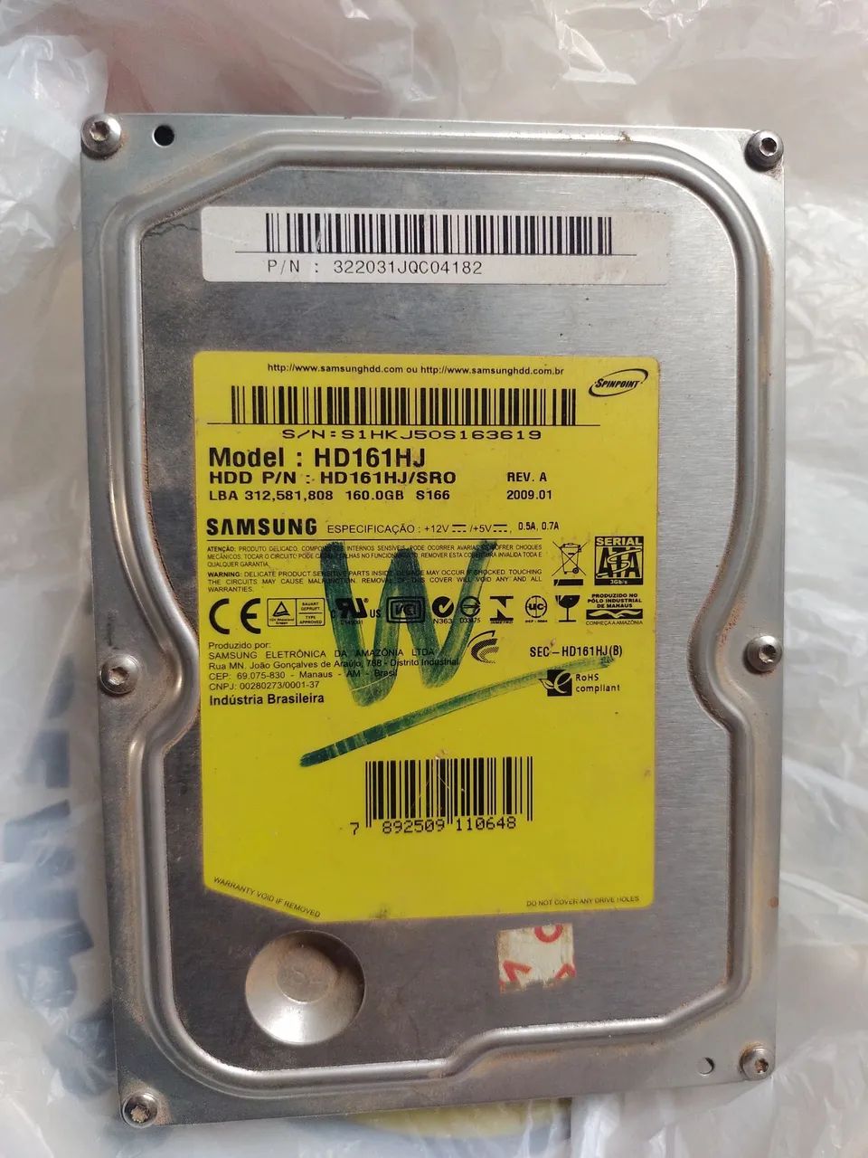Hd desktop 160gb