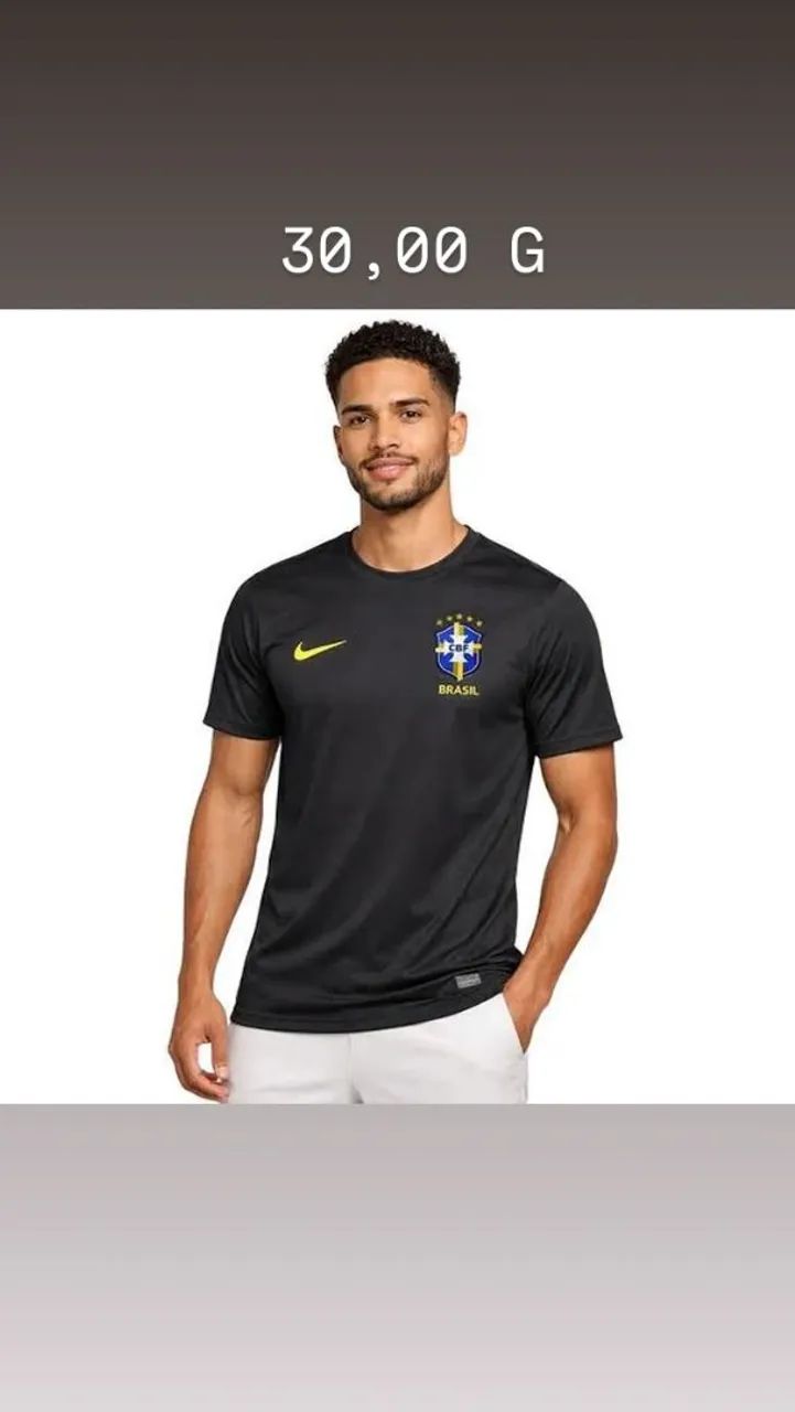 Blusas unissex do Brasil 