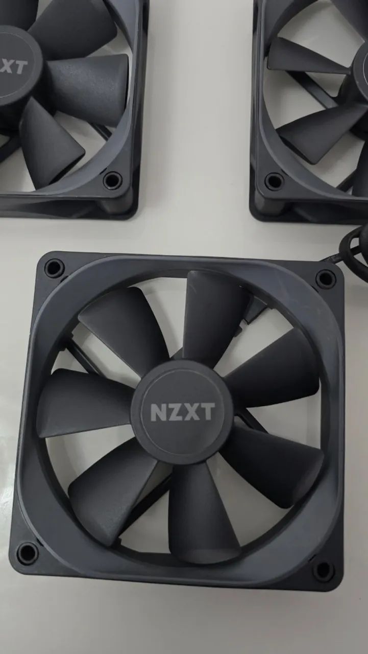 Kit 3 Fan Nzxt 120mm Usado - Foto 5