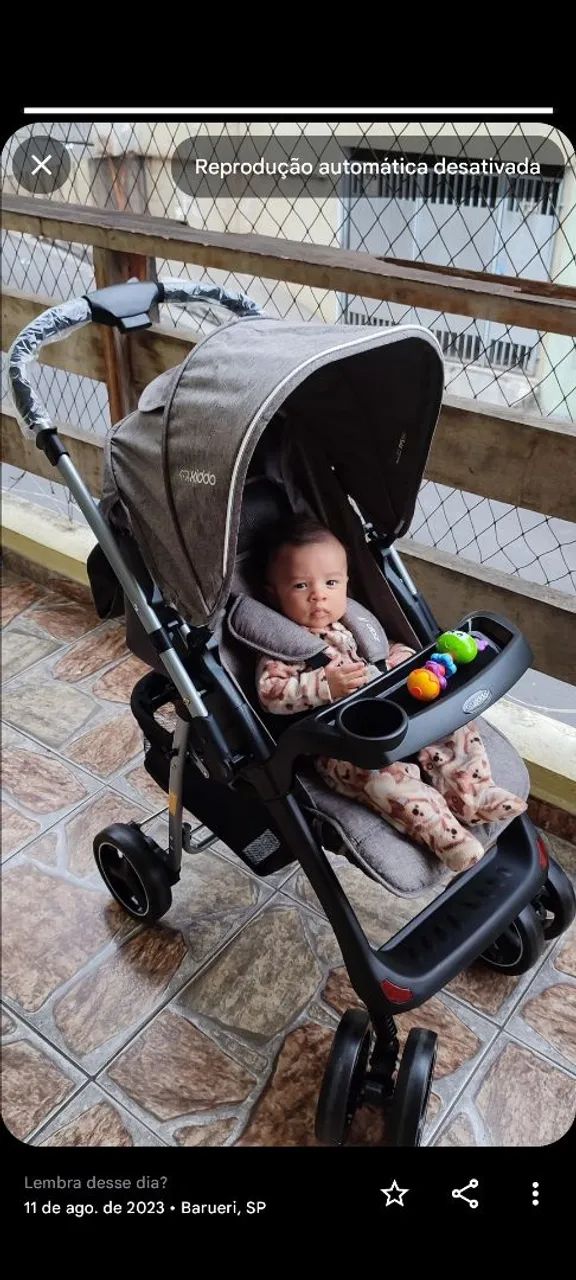 Carrinho semi-novo da Kiddo 