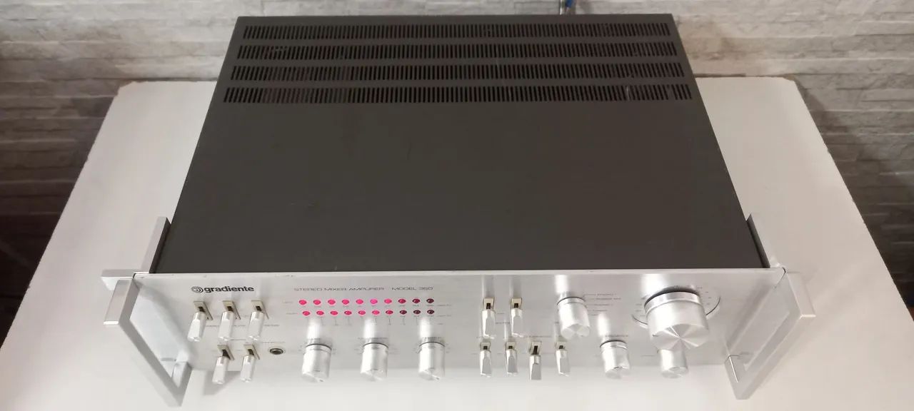 Amplificador Gradiente Model 360, LINDO!!!!, funcionando perfeitamente.  - Foto 4