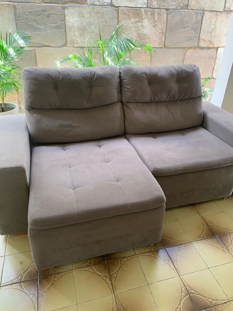 Sofá excelente retrátil e reclinável - Foto 3
