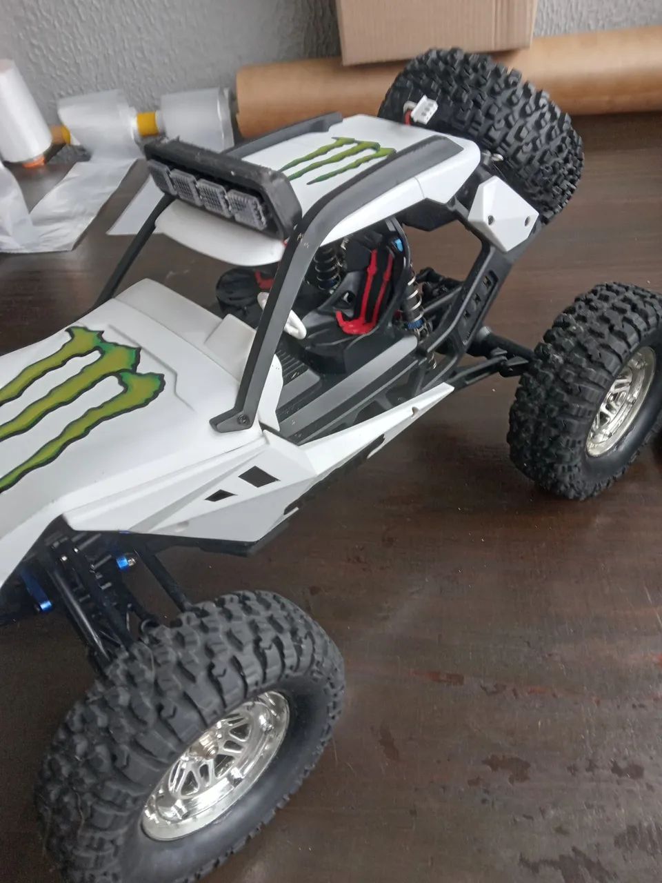 Monster 4x4 escala 1x12 w toys (parcela cartão 10x) - Foto 2