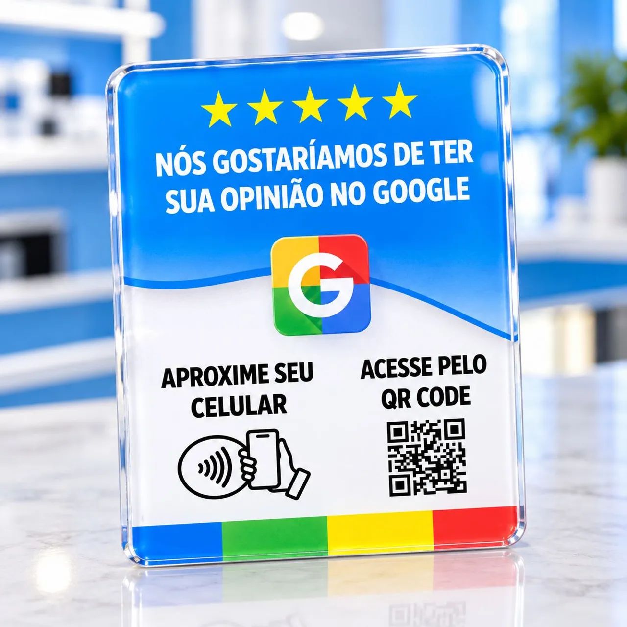Placa avaliação Google  - Foto 2