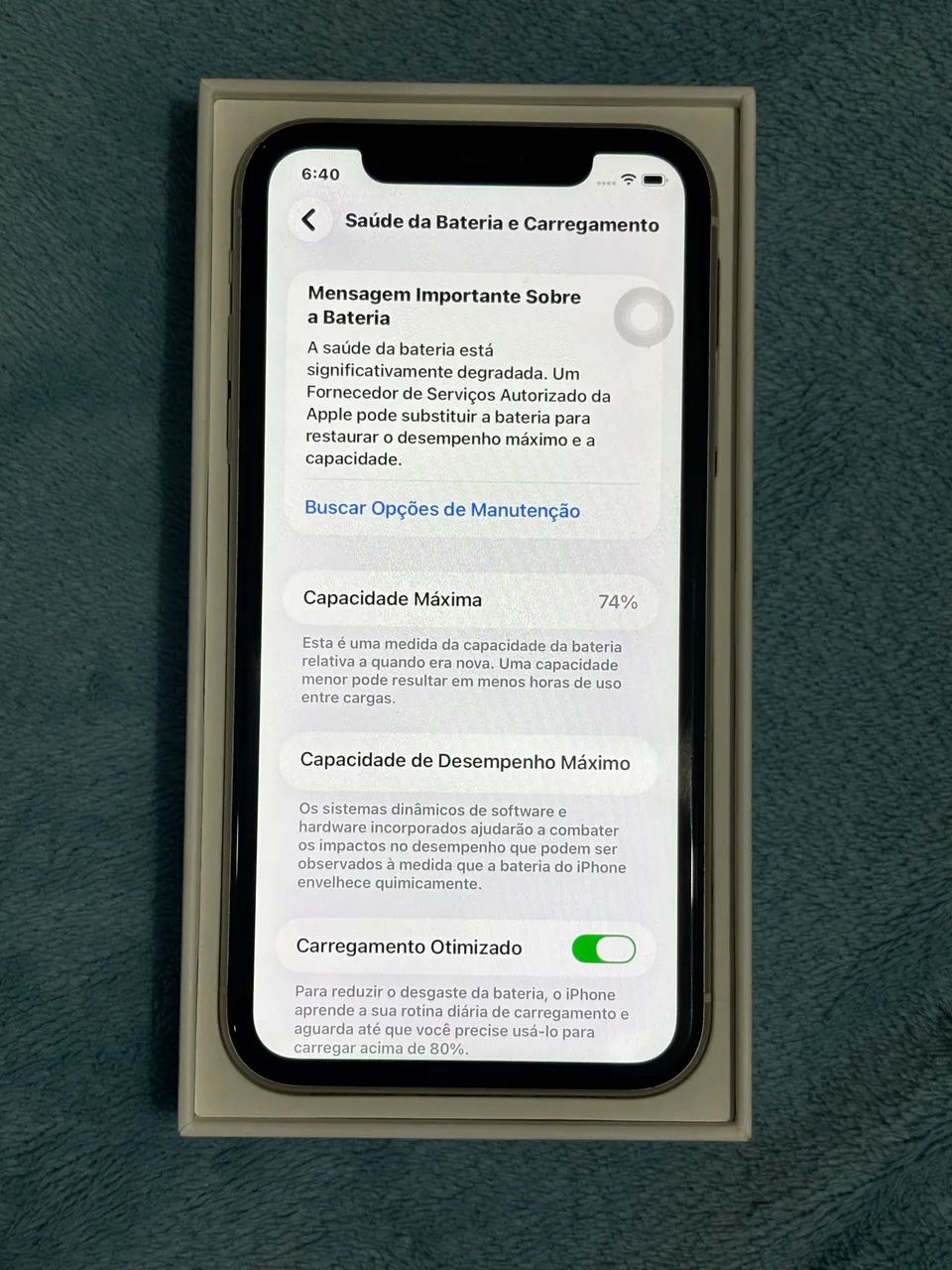 iPhone 11 64 GB Branco - Foto 2