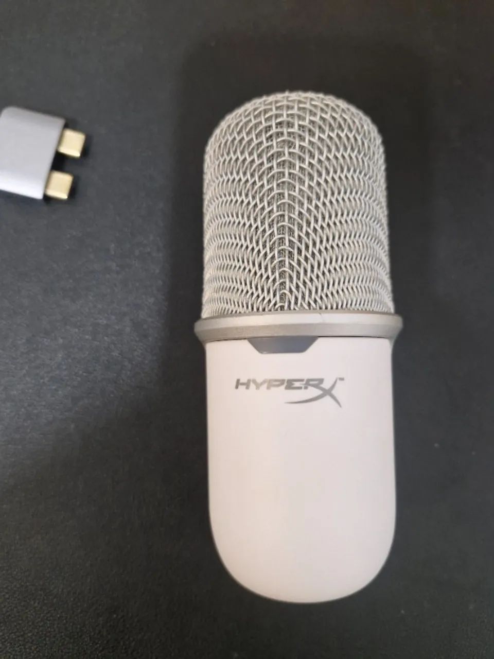 Microfone Gamer HyperX SoloCast Branco - 519T2AA