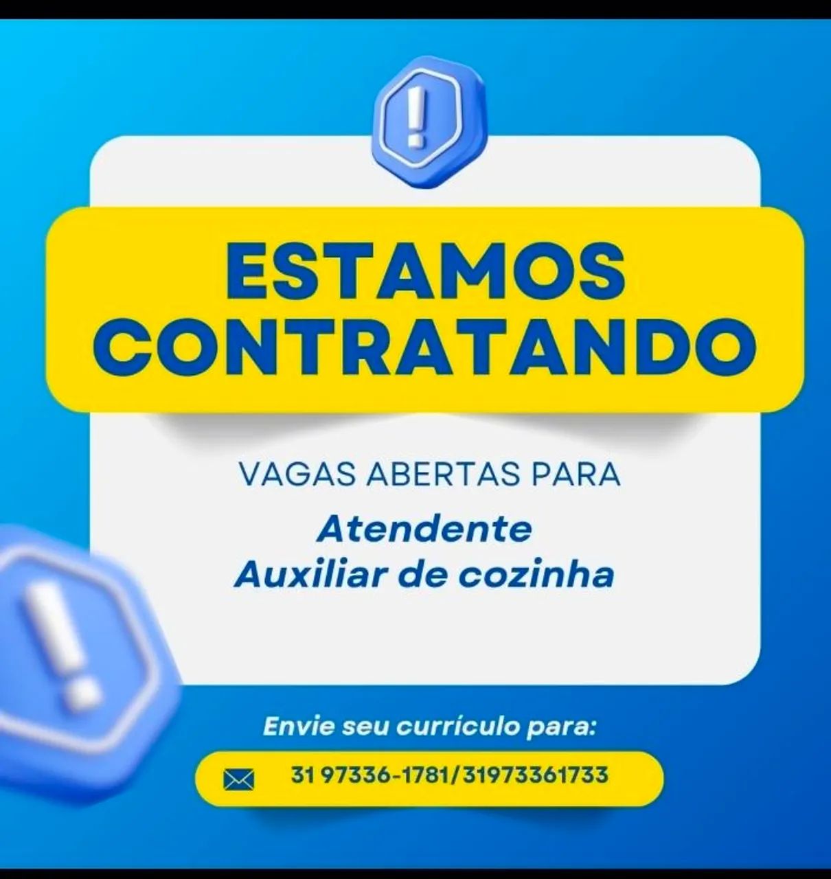 Vaga de emprego 