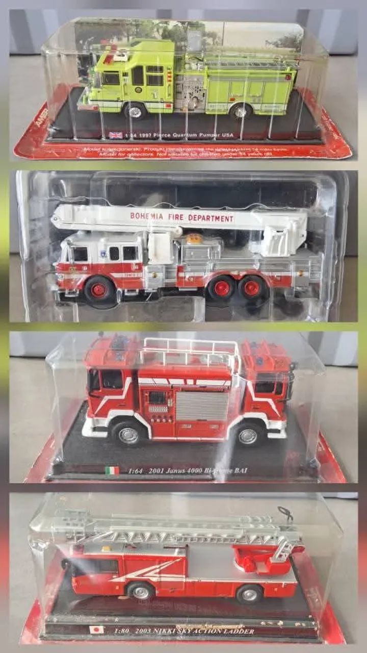 Coleção Carros de Bombeiros