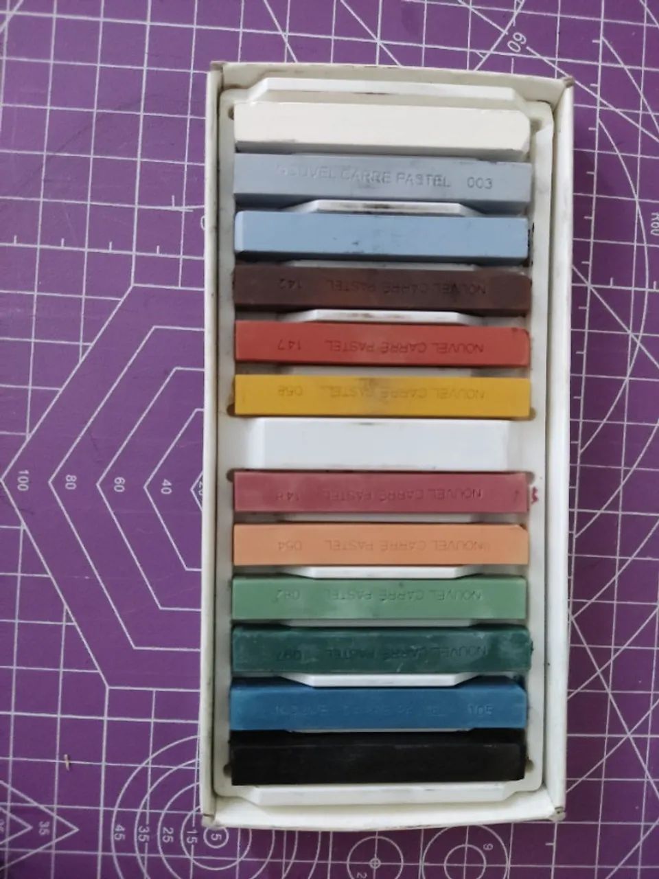 Giz Pastel Seco 24 cores - Foto 4