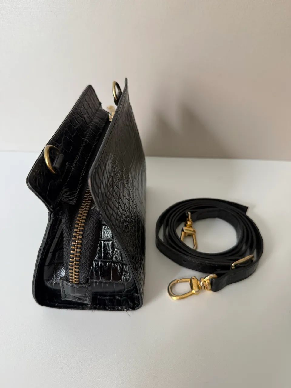 Bolsa em couro Santa Lolla - Foto 3