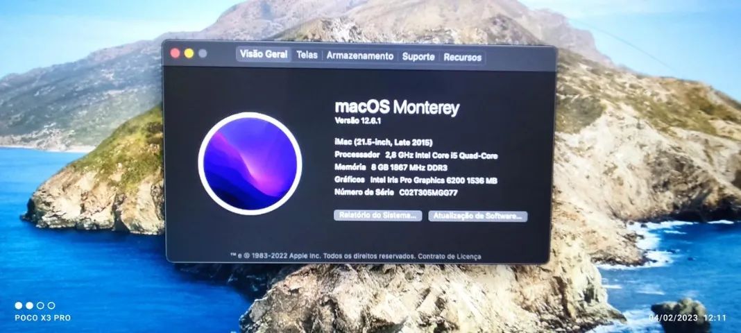 iMac 2015 danificado vidro da tela, funciona perfeitamente- TROCA - Foto 5