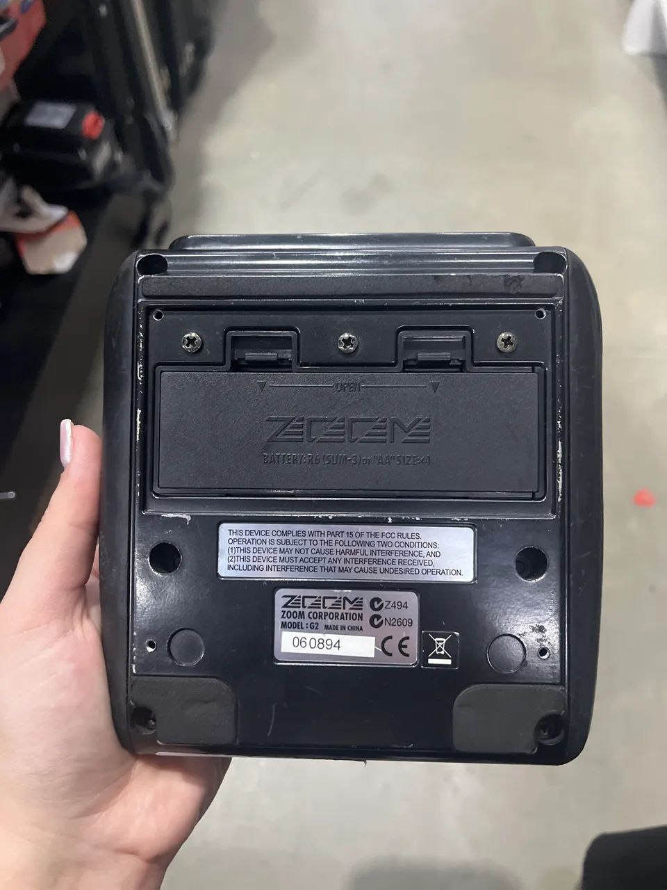 Pedaleira zoom g2 Guitar effects - Foto 4
