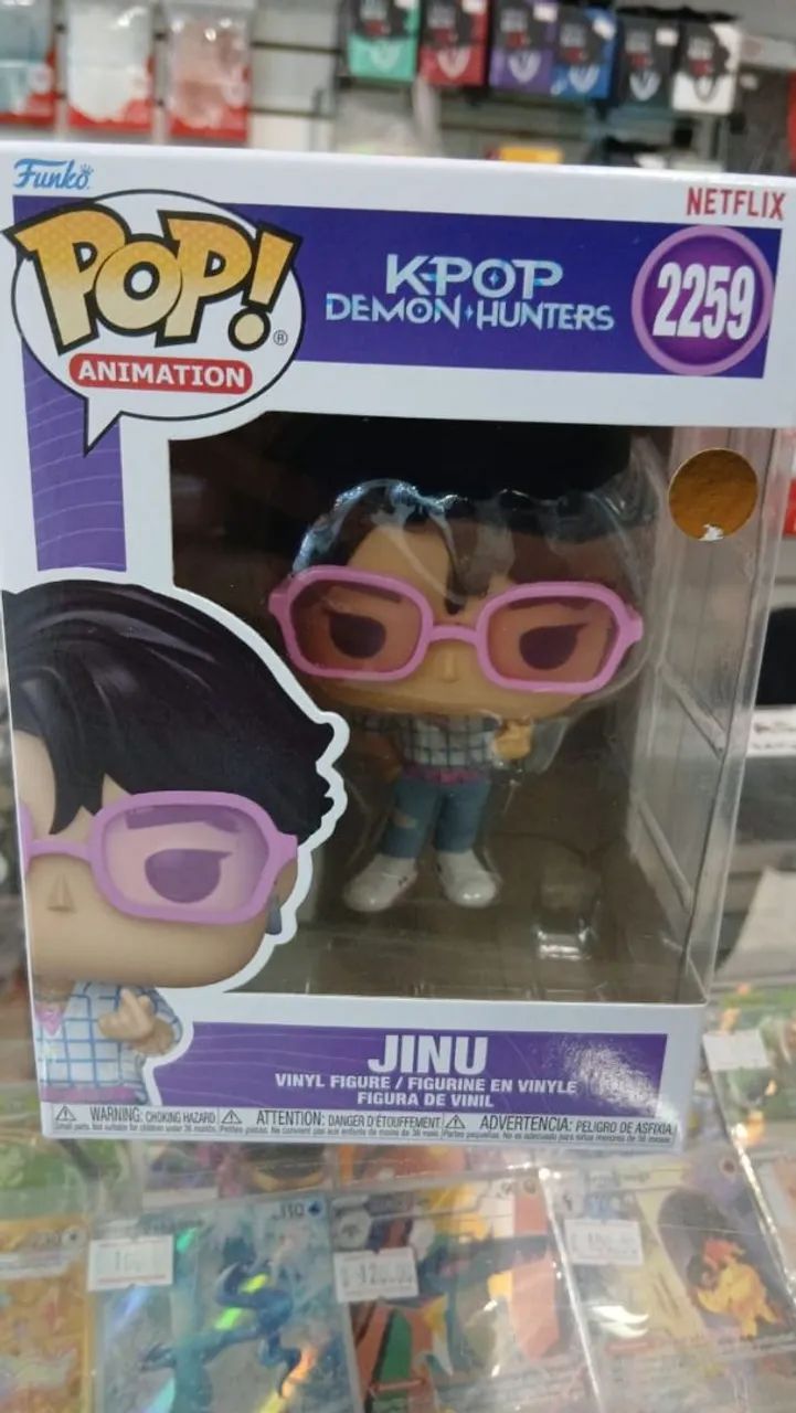 Funko pop - guerreiras do kpop - jinu