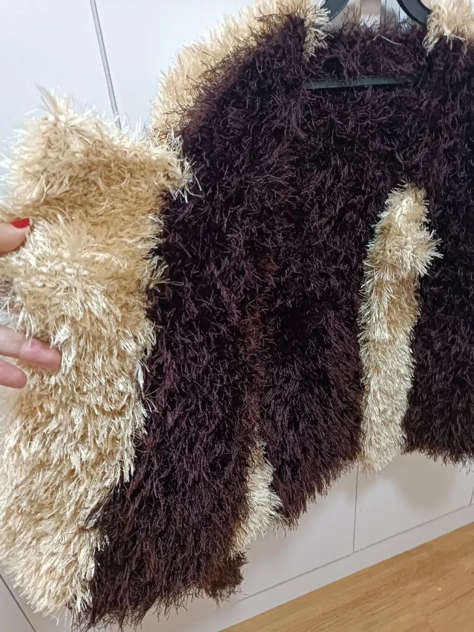 Casaco de pelo sintético  - Foto 4